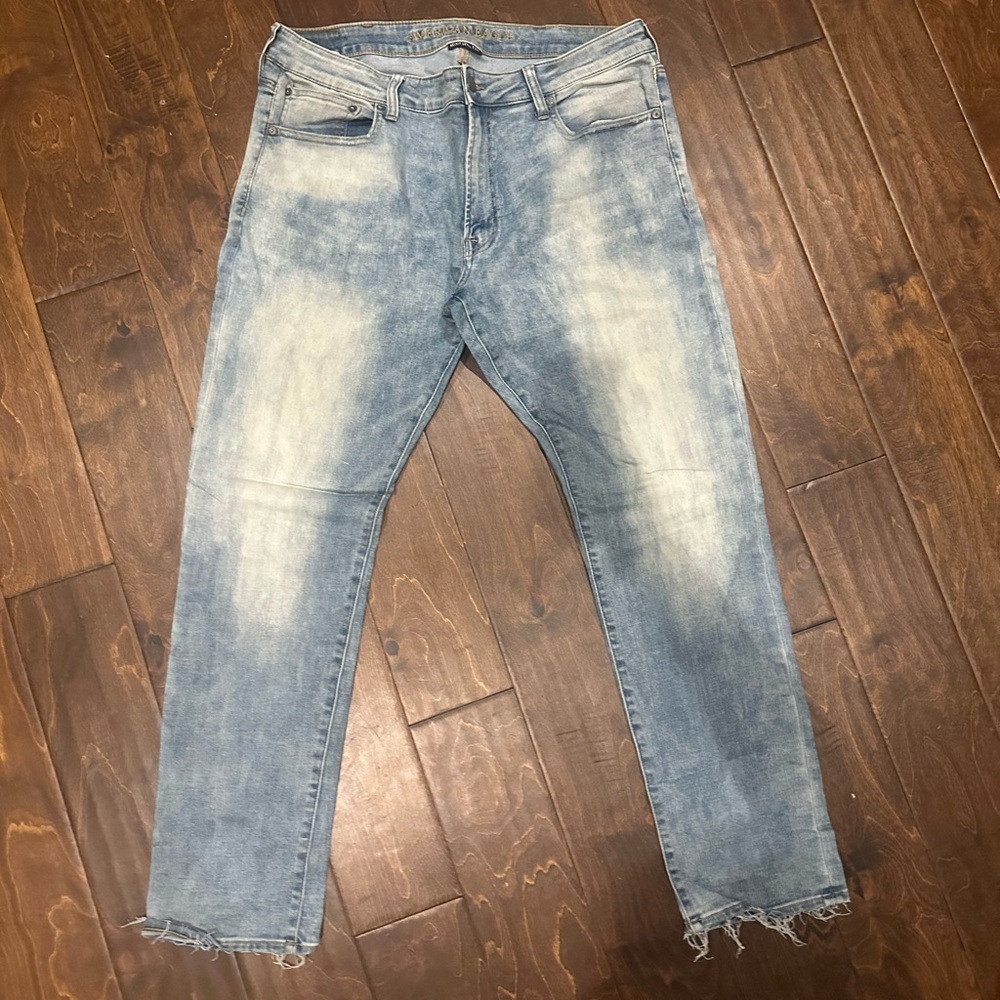 American Eagle Outfitters Faded Blue Slim Jeans
